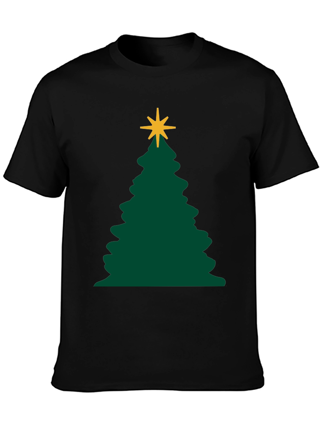 Christmas Tree Graphic Tee - Holiday Apparel