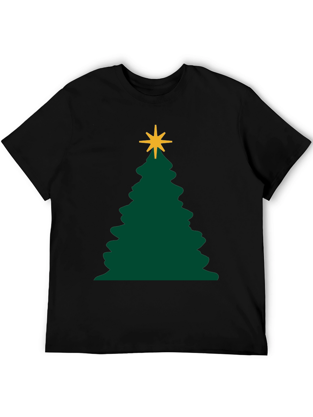 Christmas Tree Graphic Tee - Holiday Apparel