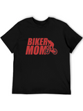Biker Mom T-Shirt - Cycling Love