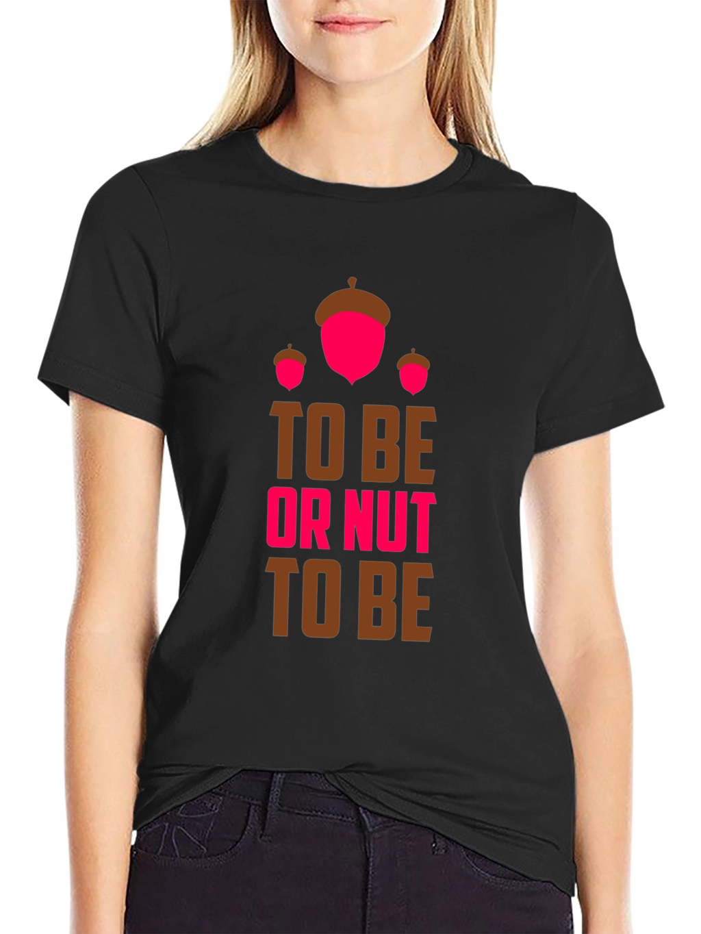 To Be Or Nut To Be Graphic Tee