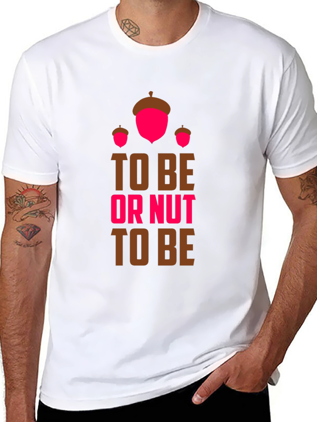 To Be Or Nut To Be Graphic Tee