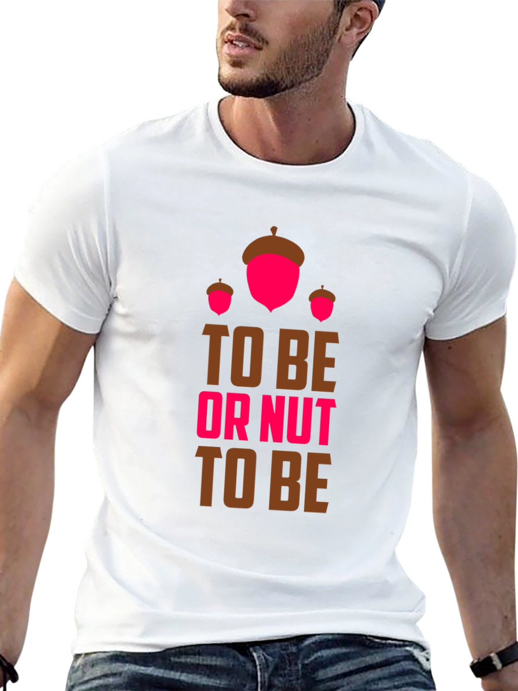 To Be Or Nut To Be Graphic Tee