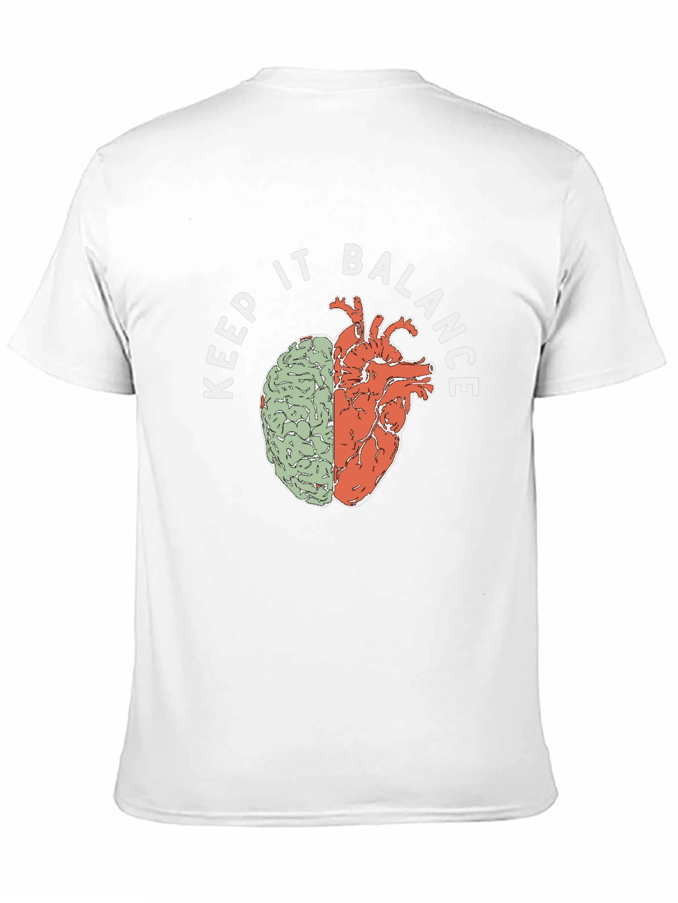 Keep It Balance Brain Heart T-Shirt