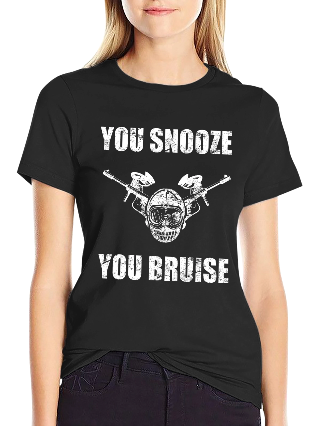 You Snooze You Bruise Paintball T-Shirt