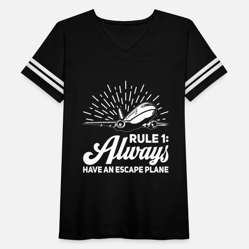 Airline Pilot Pun Escape Plane Aircraft Pilot