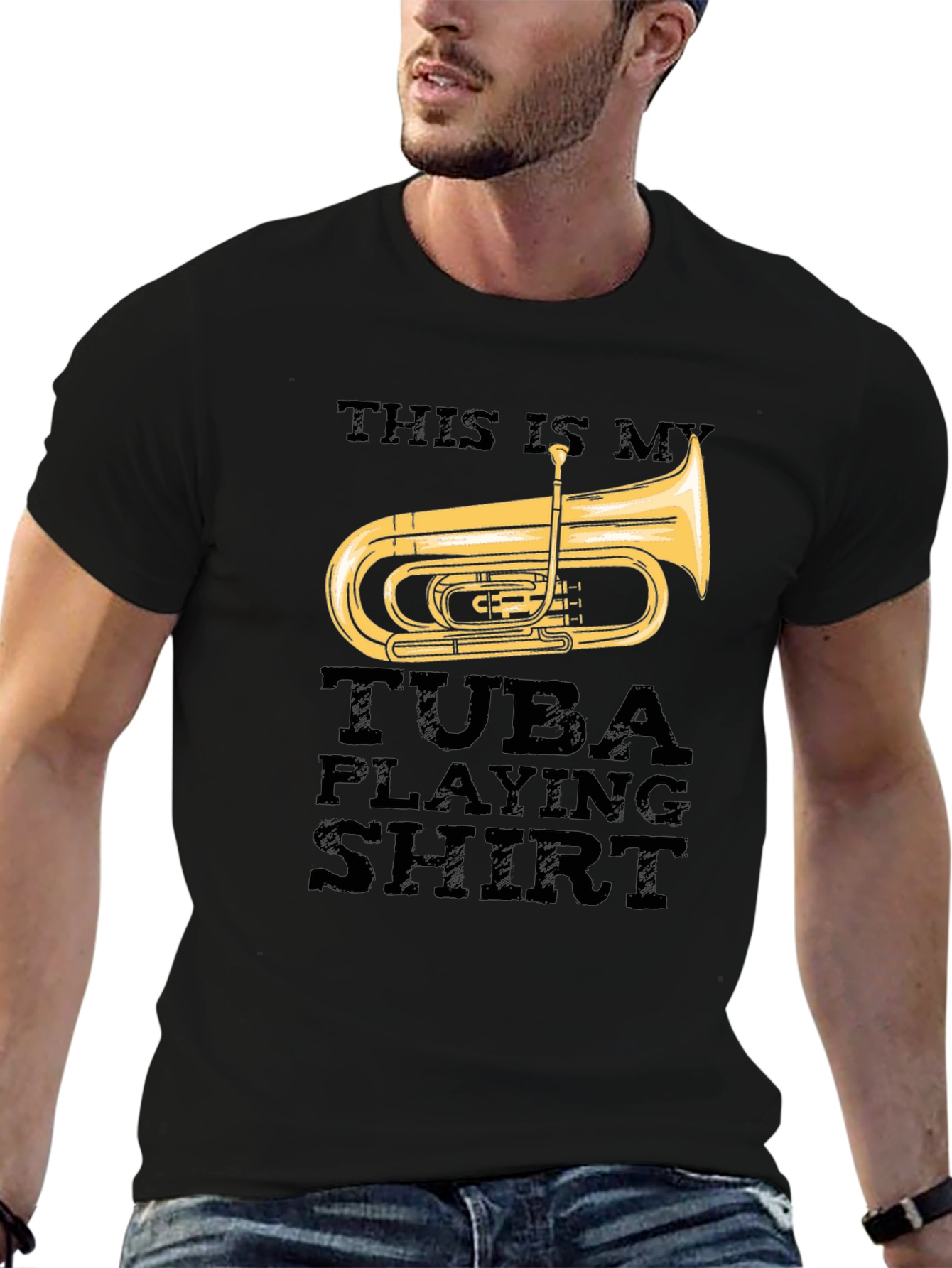 Tuba Player T-Shirt - Music Lover Tee