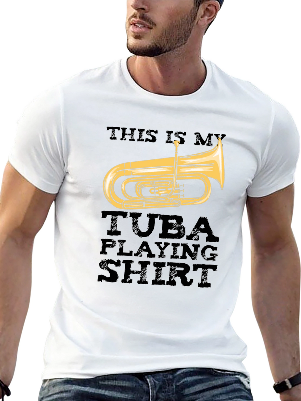 Tuba Player T-Shirt - Music Lover Tee