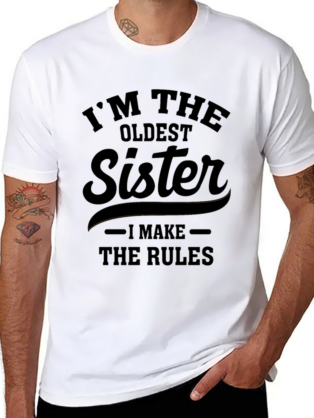 Oldest Sister Rules T-Shirt