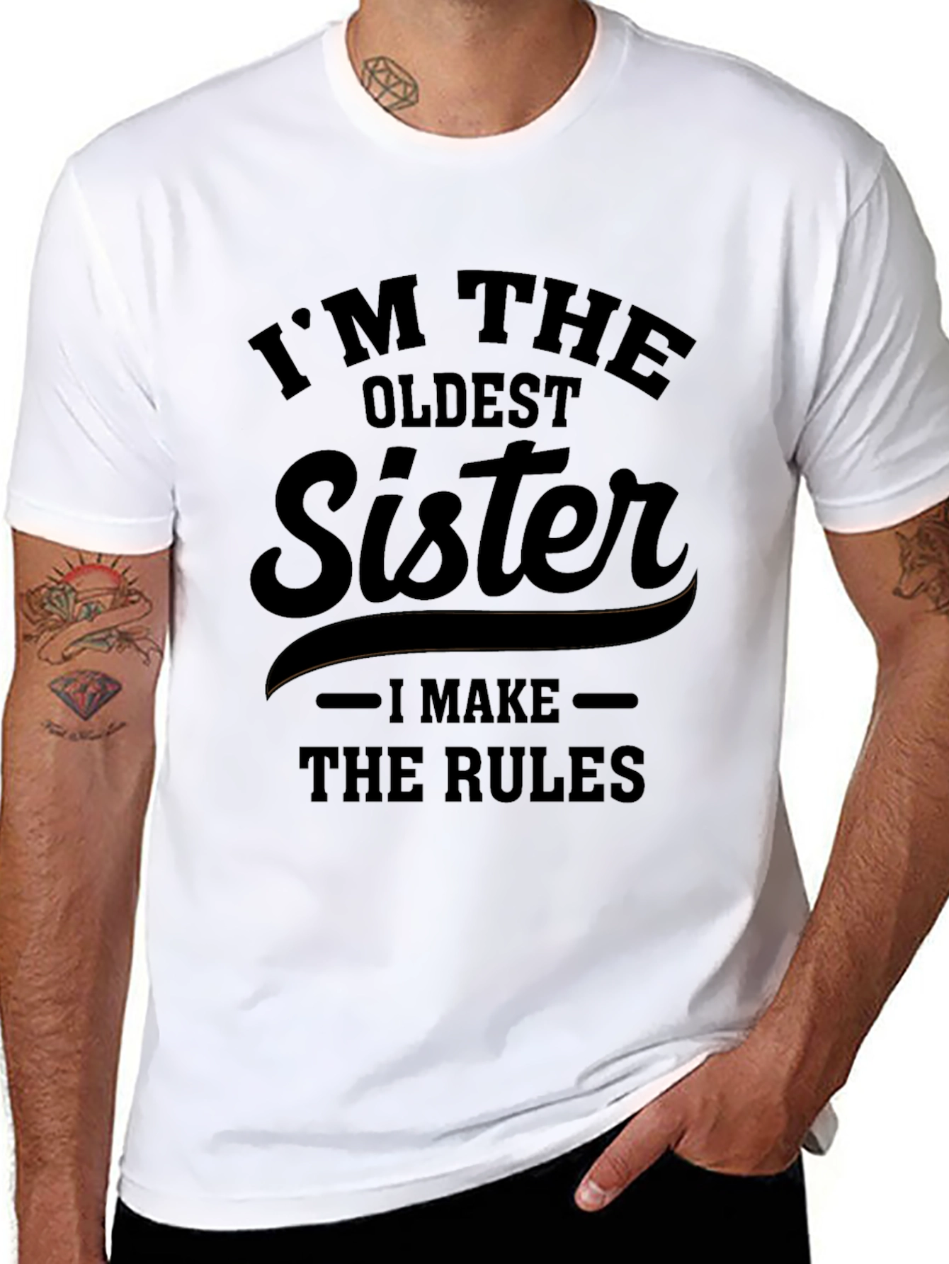 Oldest Sister Rules T-Shirt