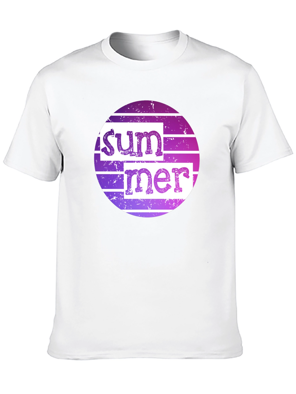 Summer Graphic Tee - Retro Style Black T-Shirt