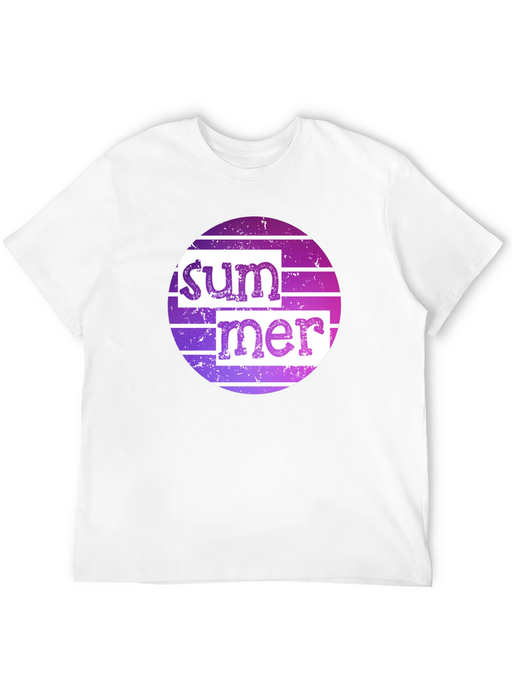 Summer Graphic Tee - Retro Style Black T-Shirt