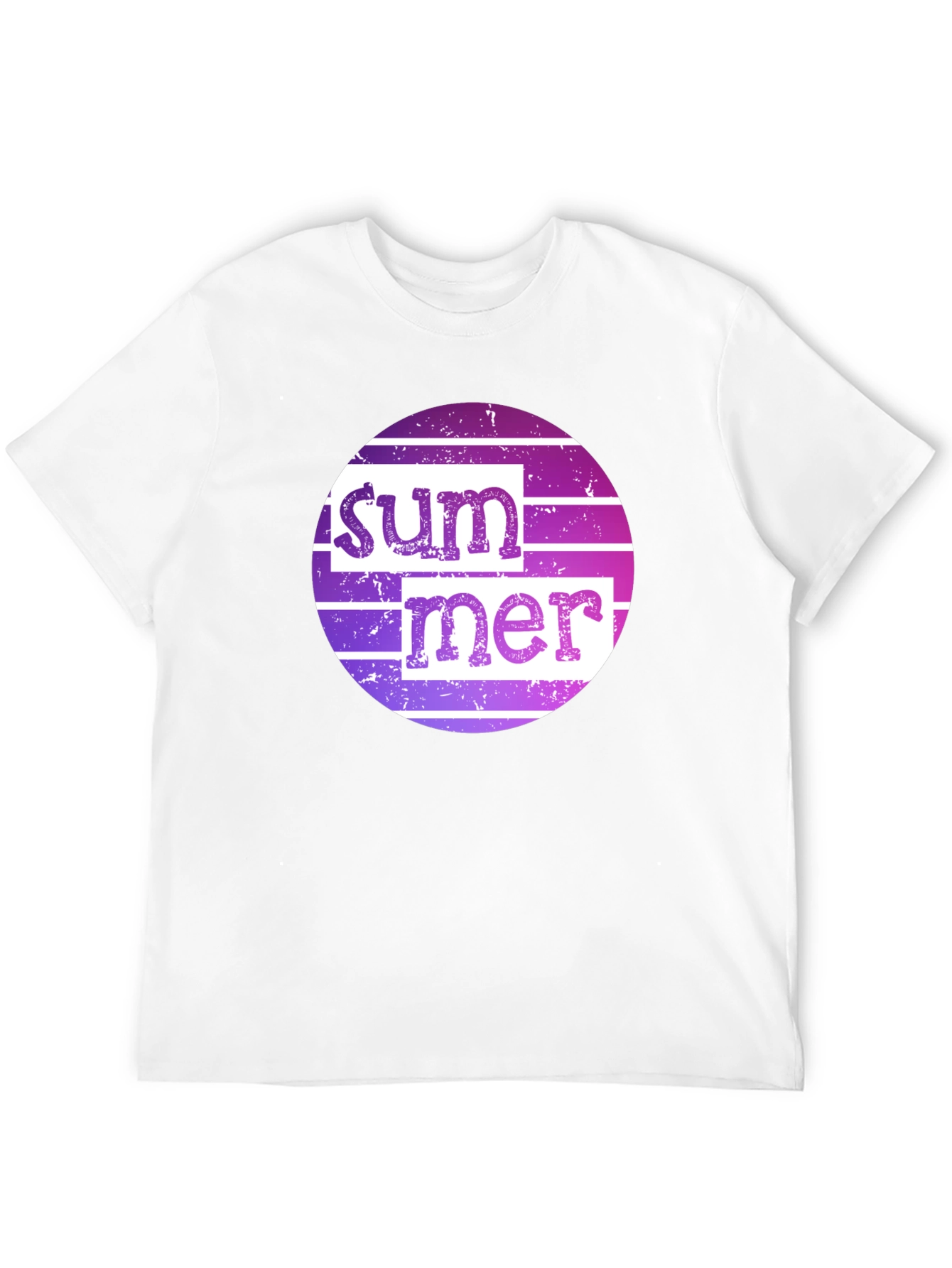 Summer Graphic Tee - Retro Style Black T-Shirt
