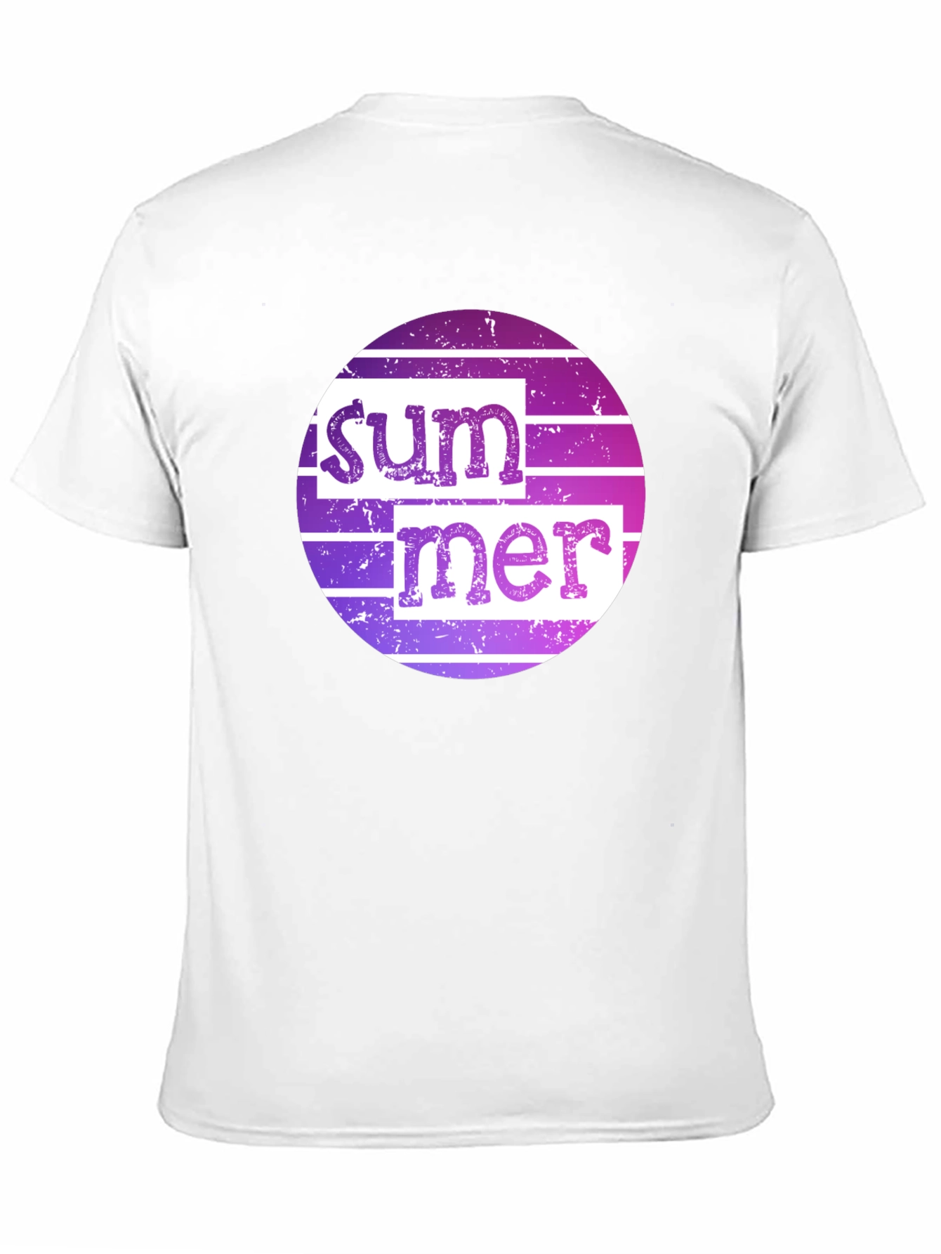 Summer Graphic Tee - Retro Style Black T-Shirt