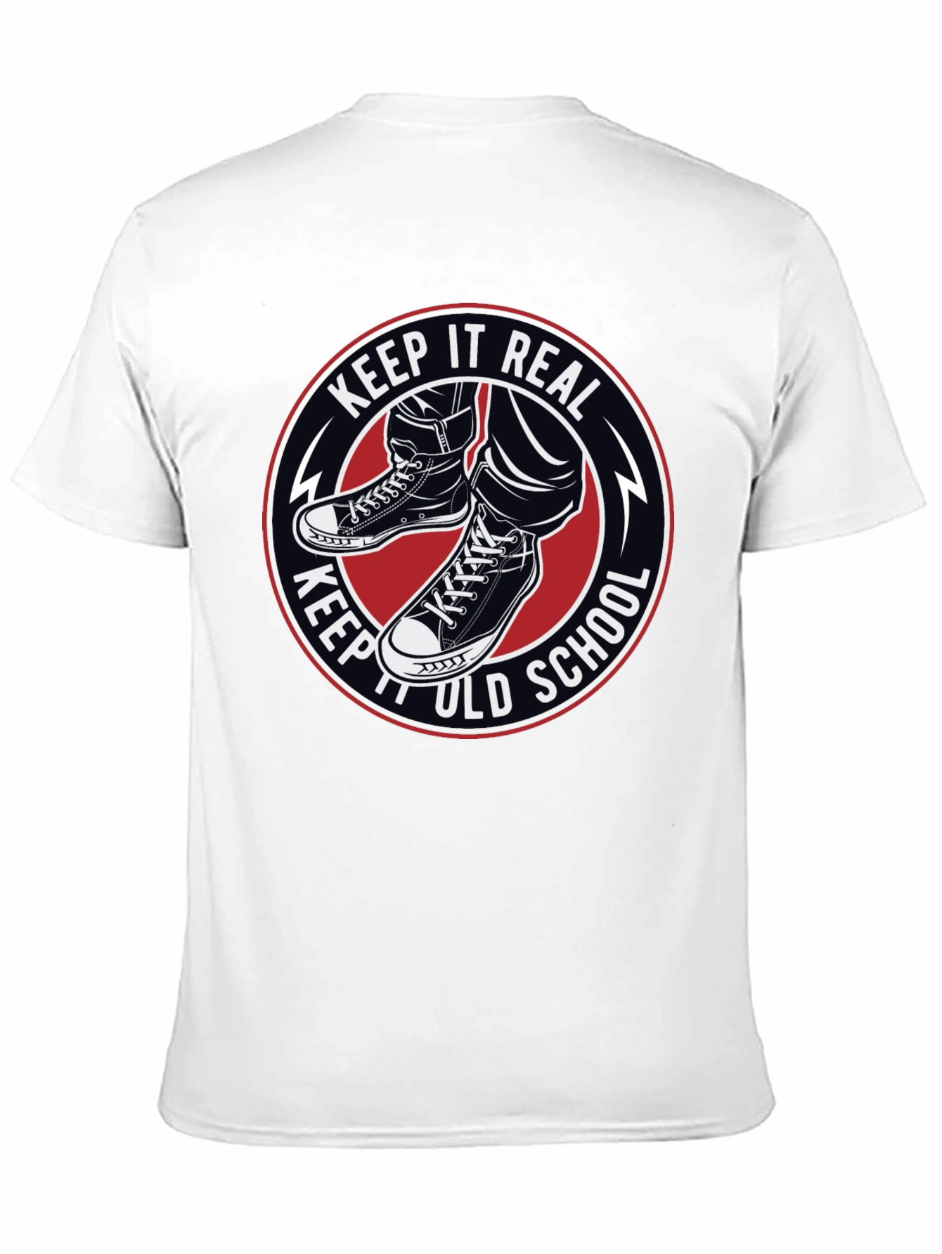 Keep It Real Old School Graphic T-Shirt