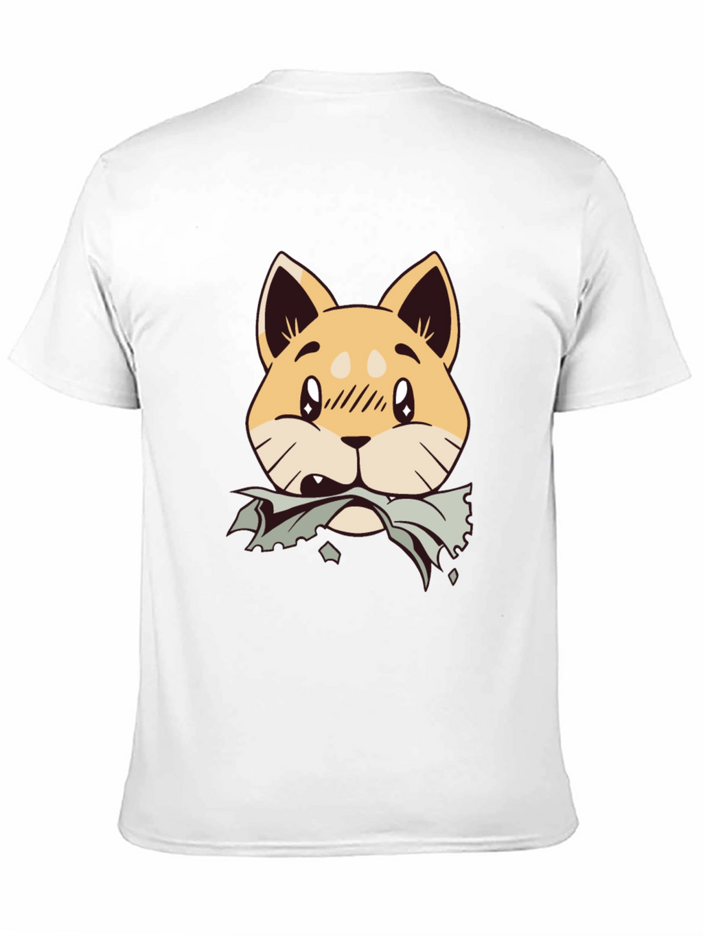 Cartoon Dog Chewing Tee