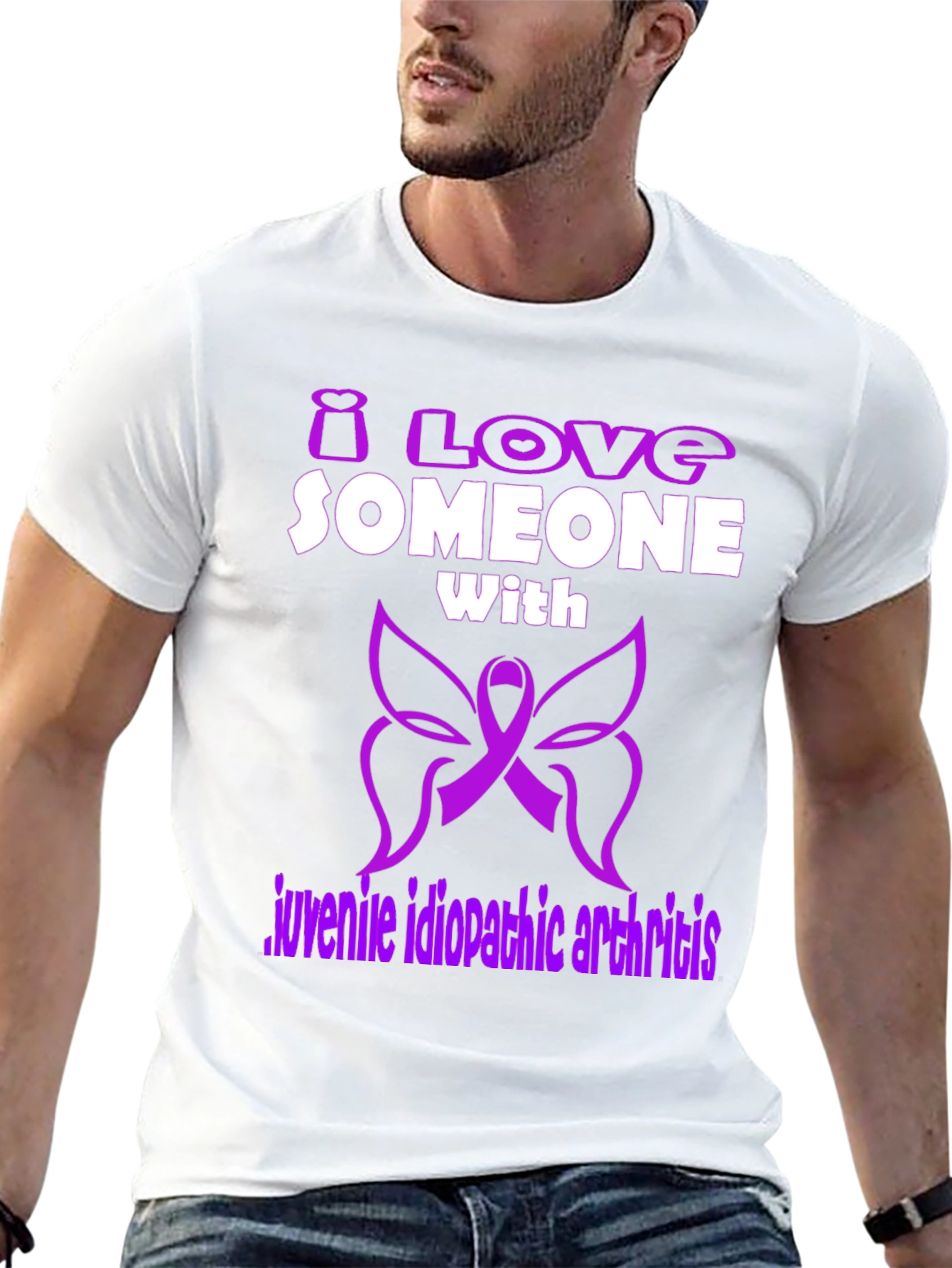 I Love Someone With Juvenile Idiopathic Arthritis T-Shirt