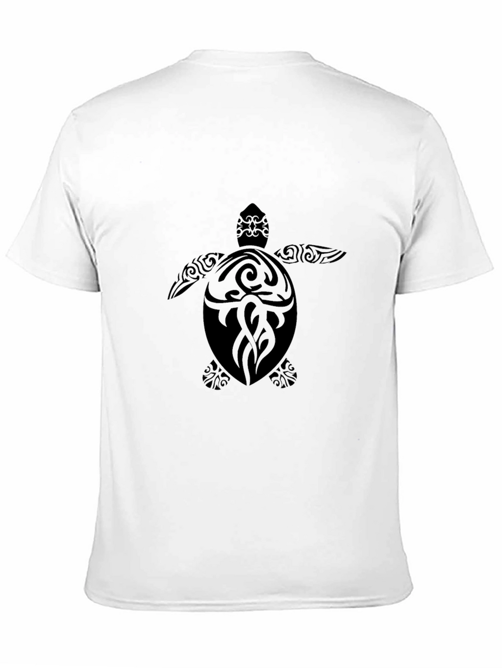 Mens Black Turtle Graphic Tee - Stylish Comfort