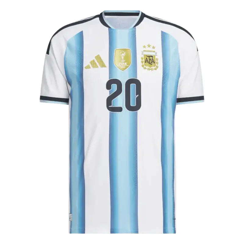 Alexis Mac Allister 2026 Argentina Home Jersey Front