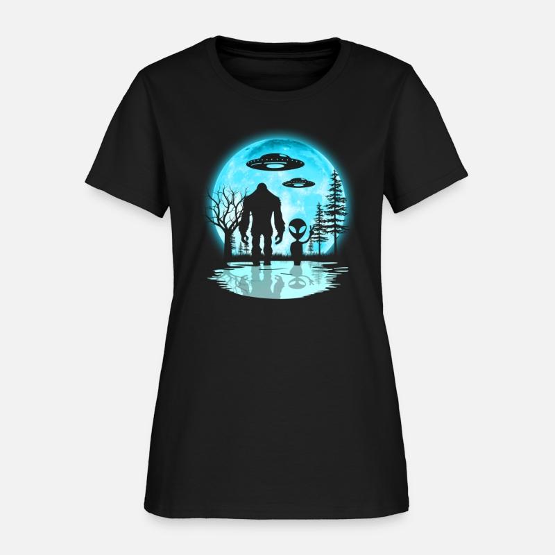 Alien And Bigfoot