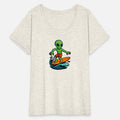 alien surfing