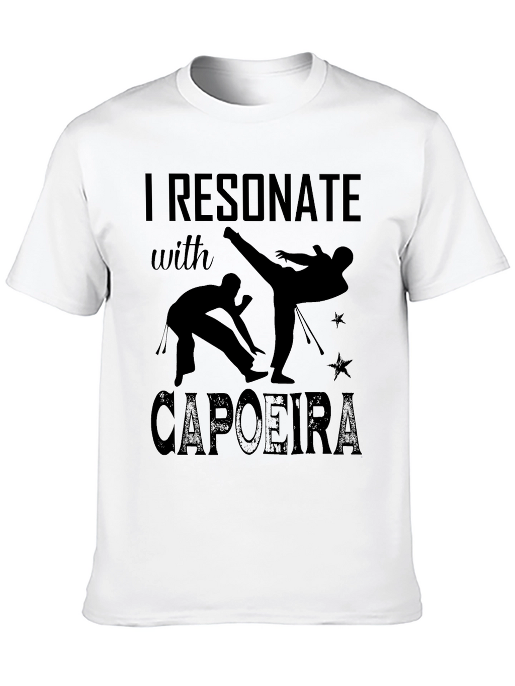 I Resonate with Capoeira Black T-Shirt