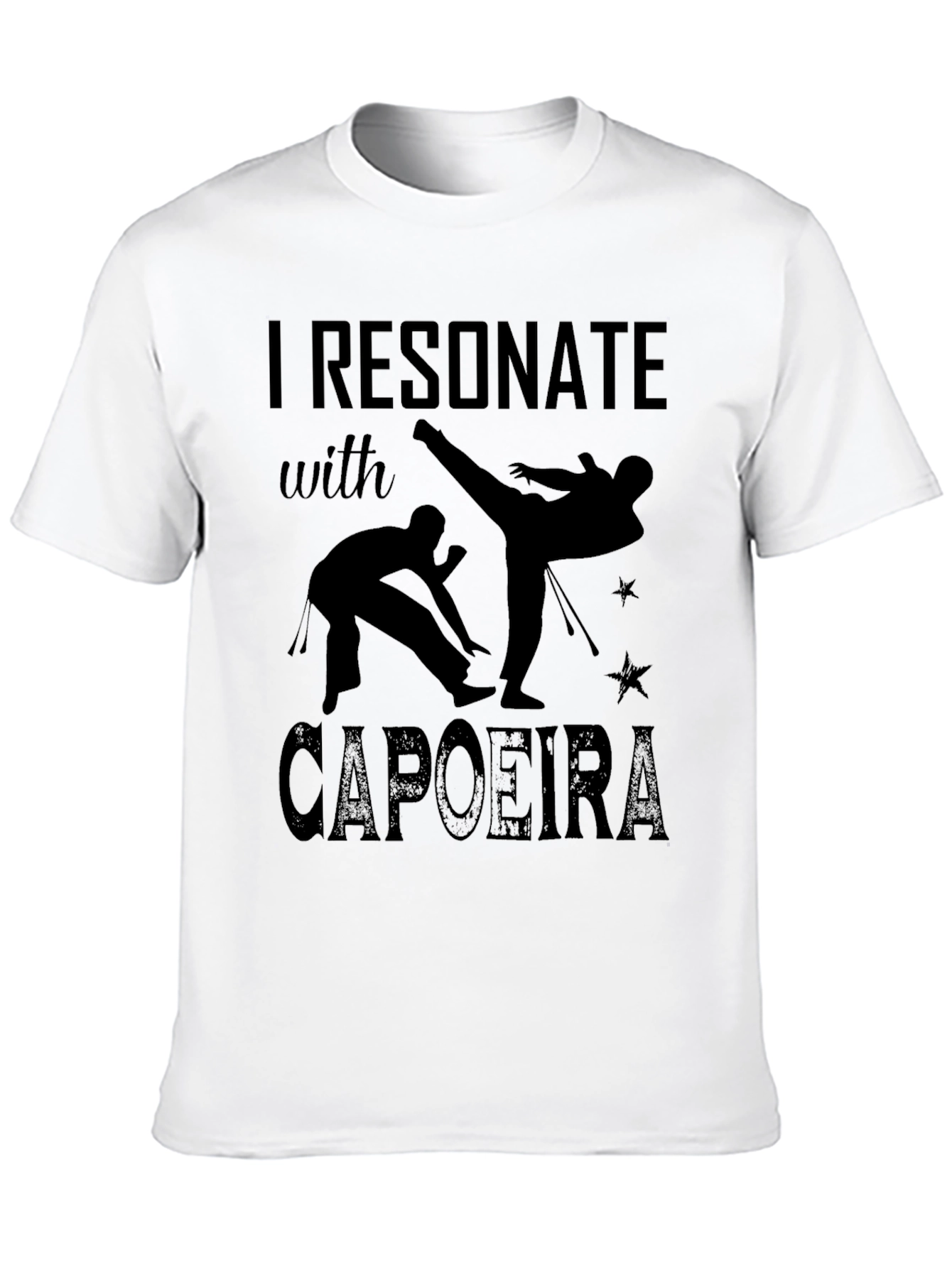 I Resonate with Capoeira Black T-Shirt