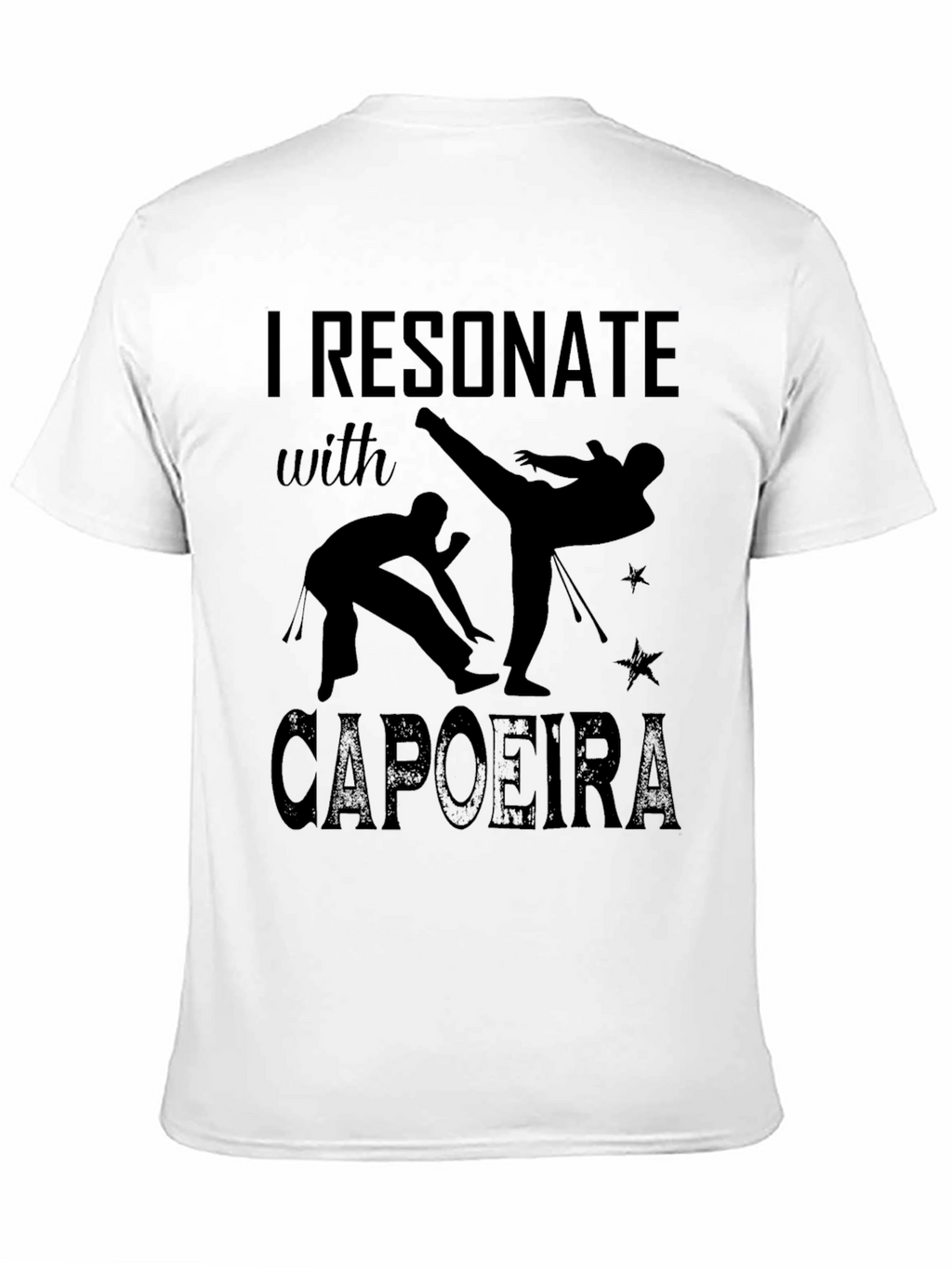 I Resonate with Capoeira Black T-Shirt