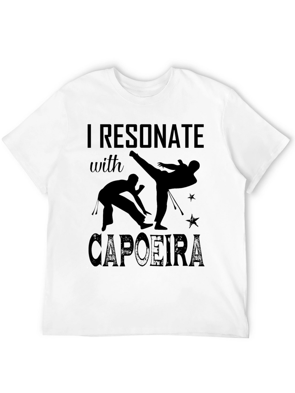 I Resonate with Capoeira Black T-Shirt