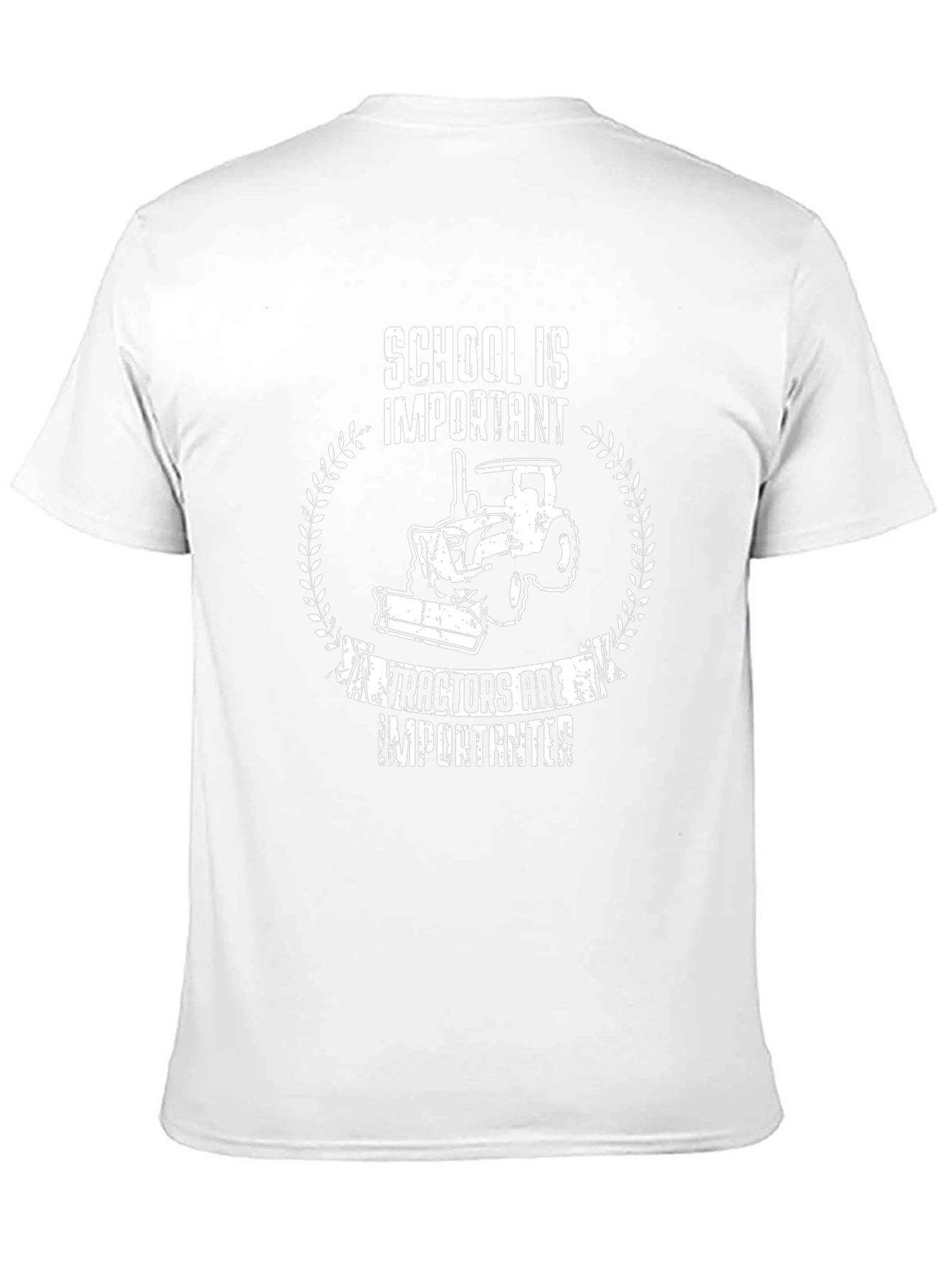 School Is Important Tractors T-Shirt