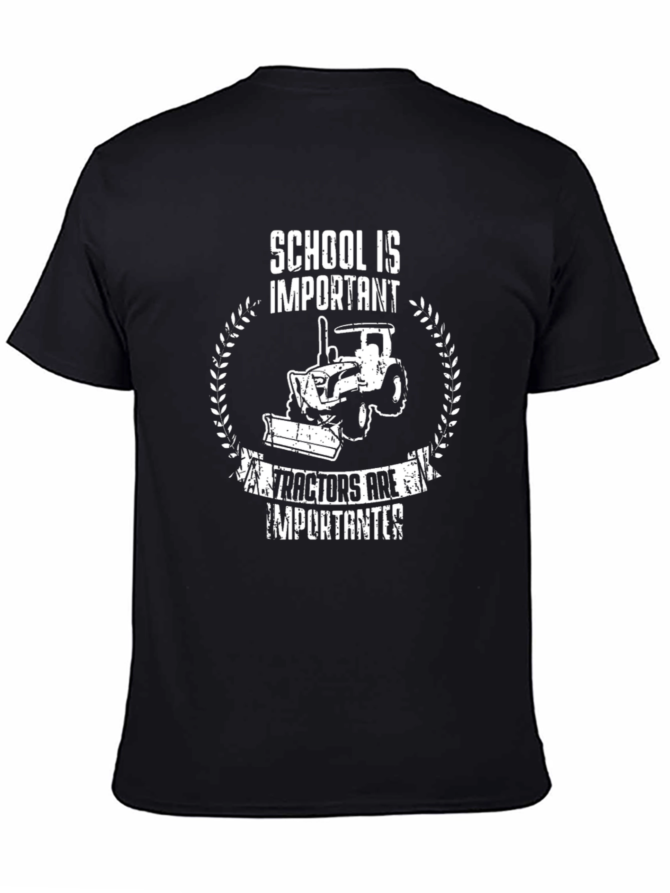 School Is Important Tractors T-Shirt