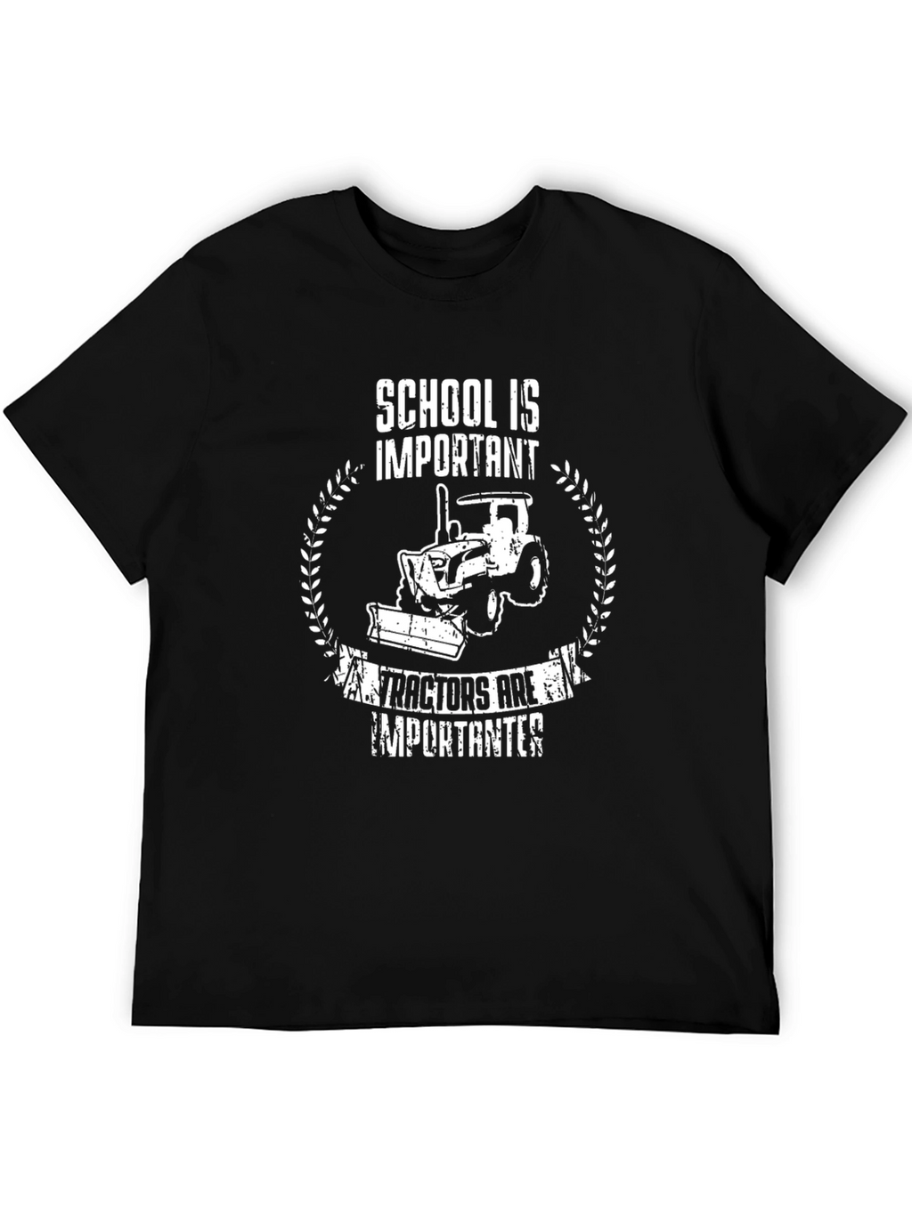 School Is Important Tractors T-Shirt