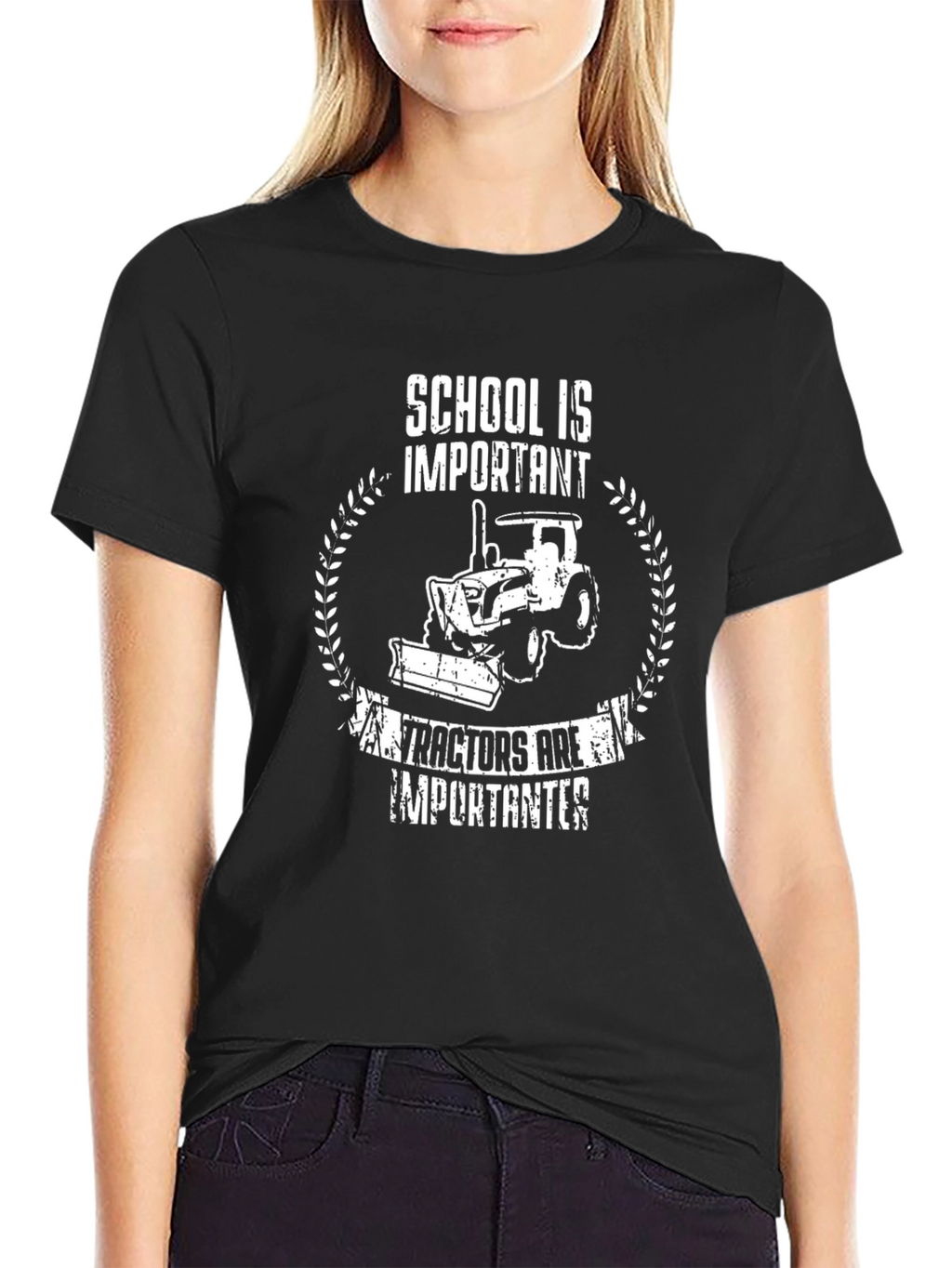 School Is Important Tractors T-Shirt