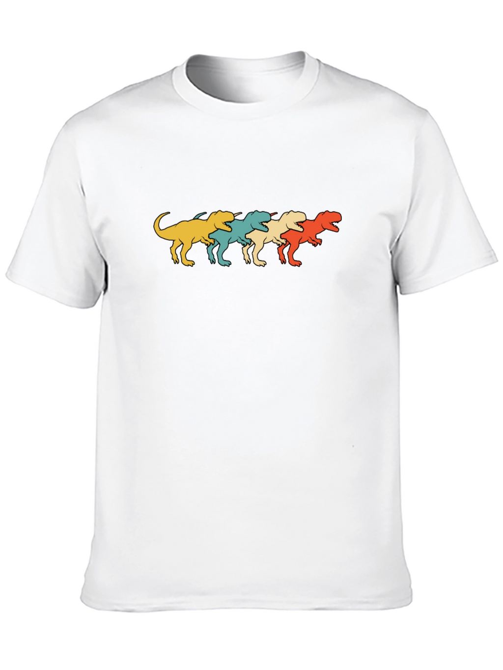 Retro Dinosaur T-Shirt - Fun Graphic Tee