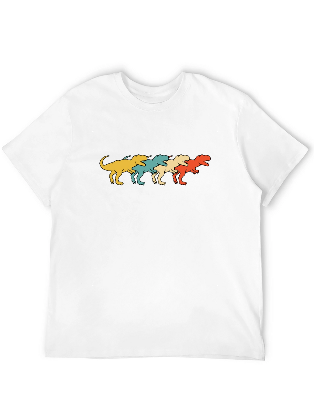 Retro Dinosaur T-Shirt - Fun Graphic Tee