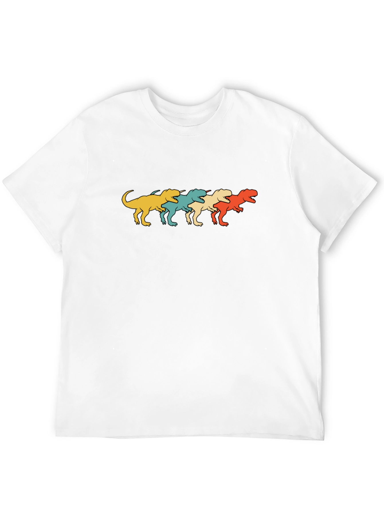 Retro Dinosaur T-Shirt - Fun Graphic Tee