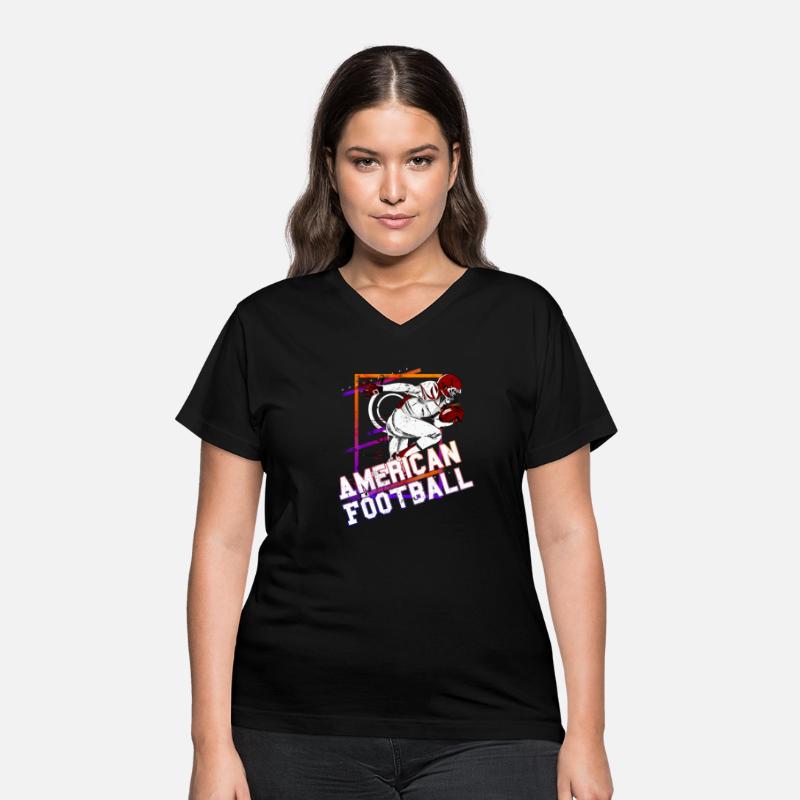 American Football Player Vintage Retro USA Sport