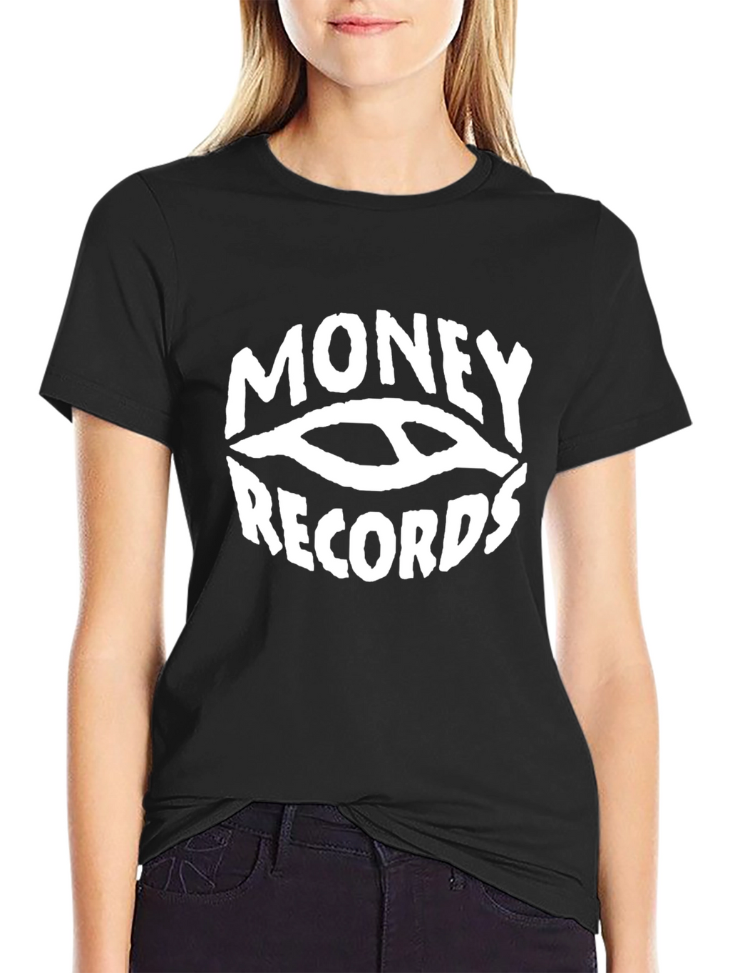 Money Records Black T-Shirt