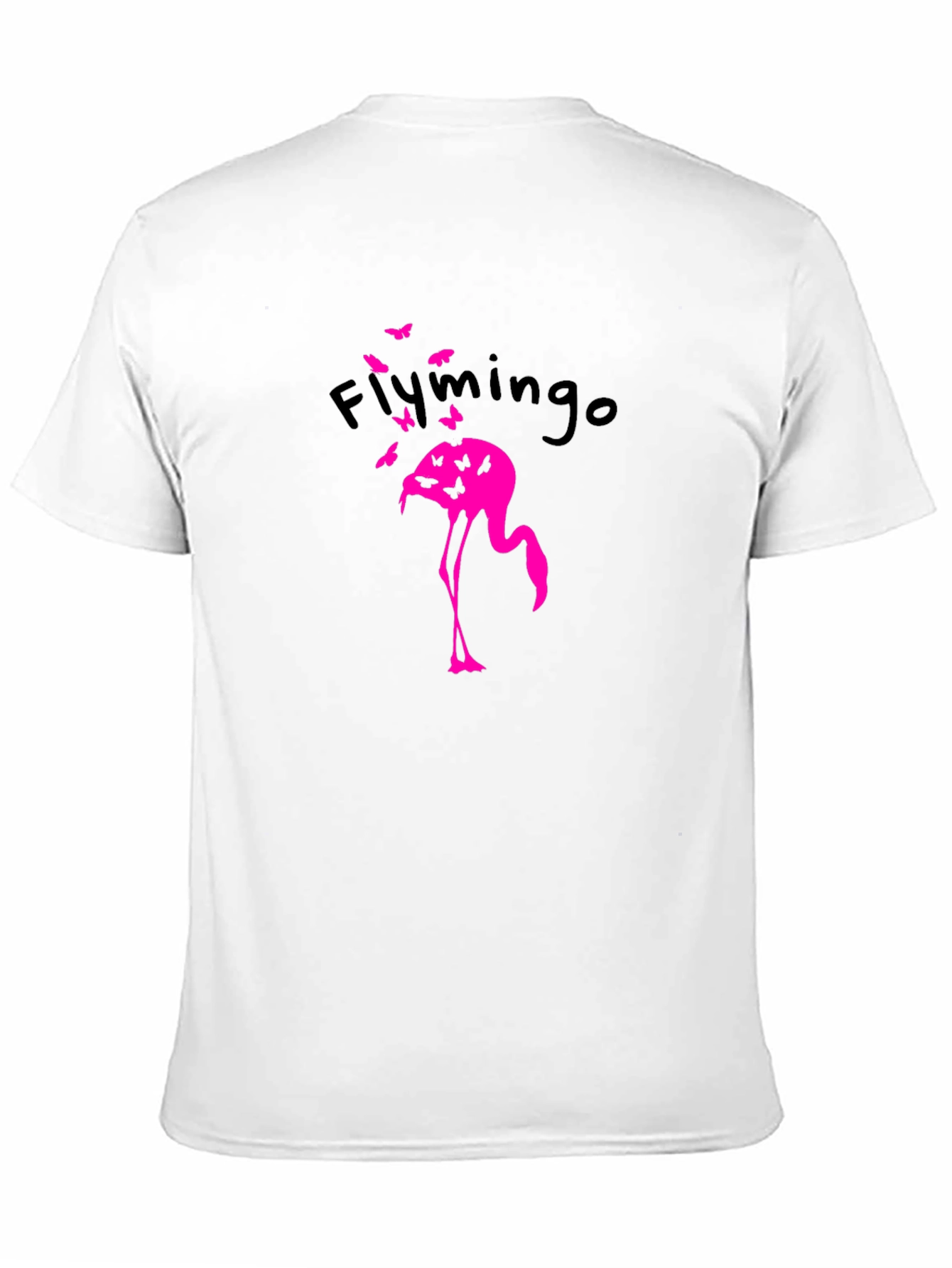 Flymingo Graphic T-Shirt - Black Cotton Tee