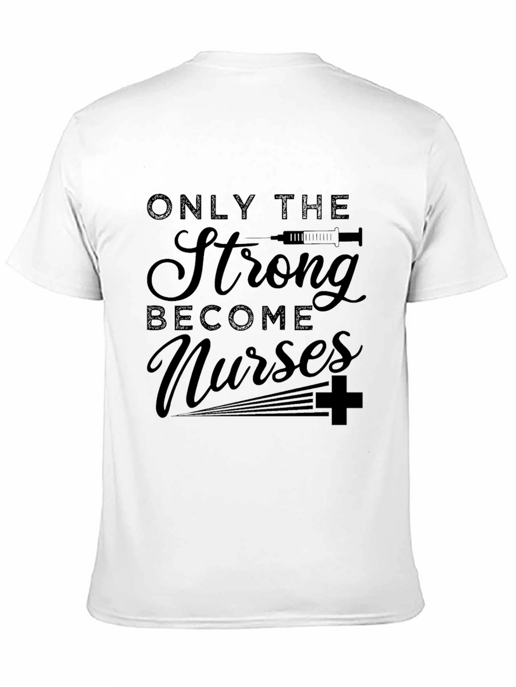 Strong Nurses Graphic Tee - Unisex Black T-Shirt