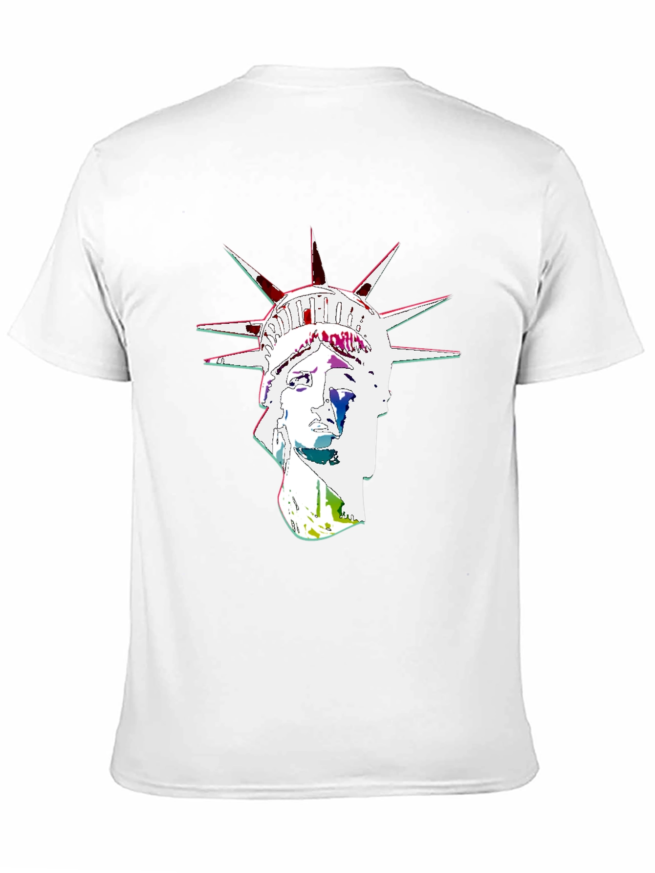 Statue of Liberty Graphic Black T-Shirt