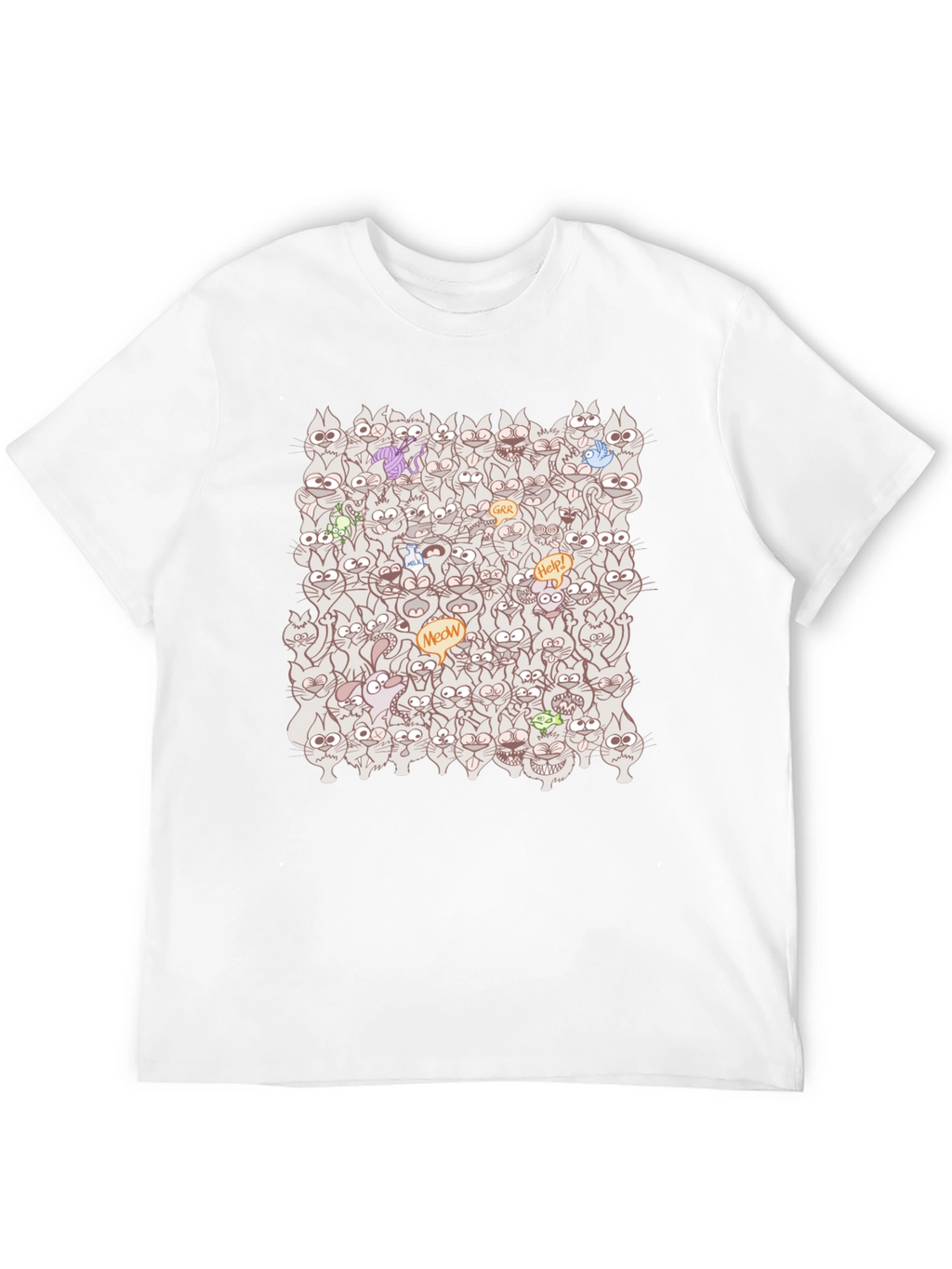 Crazy Cats T-Shirt: Meow Madness!