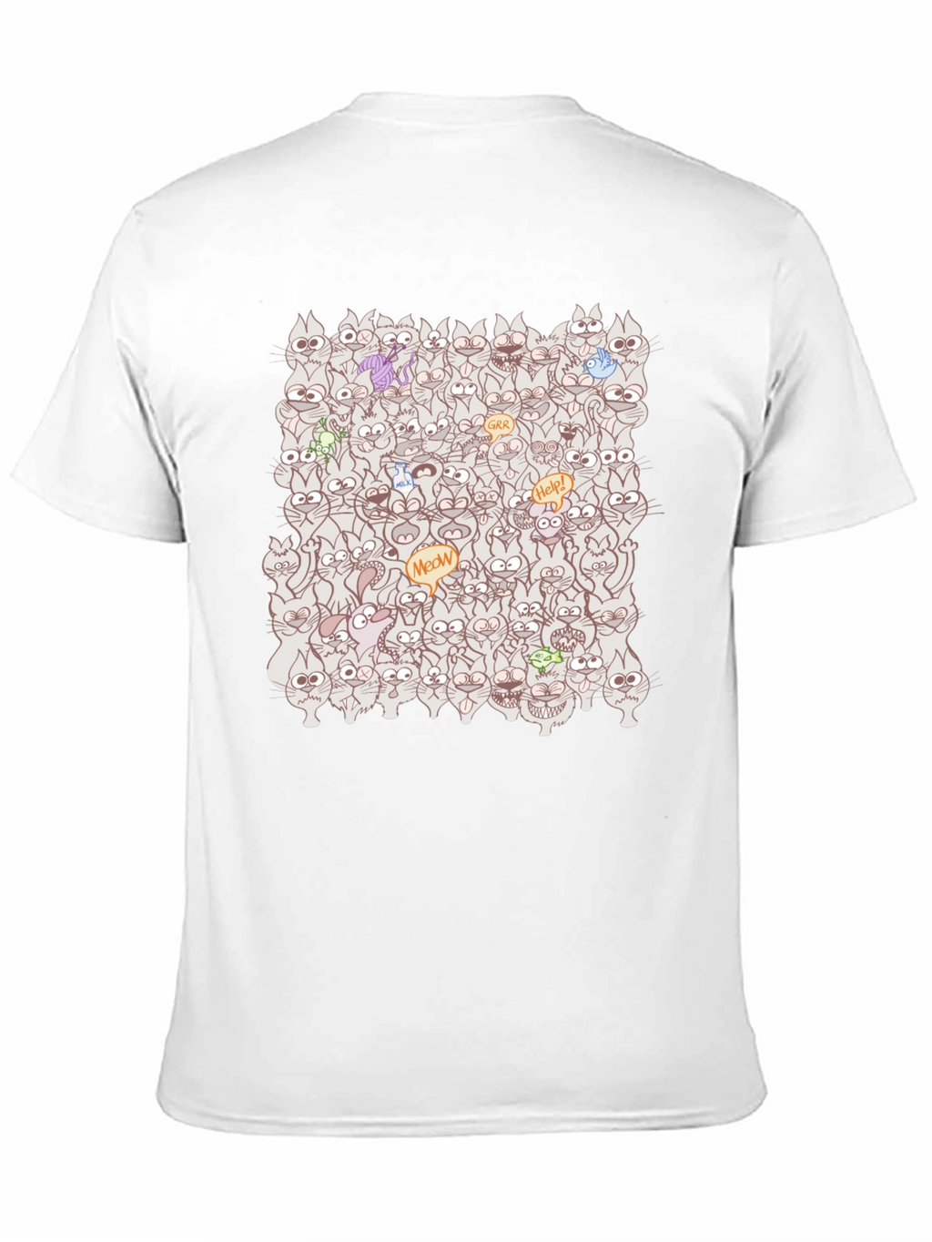 Crazy Cats T-Shirt: Meow Madness!