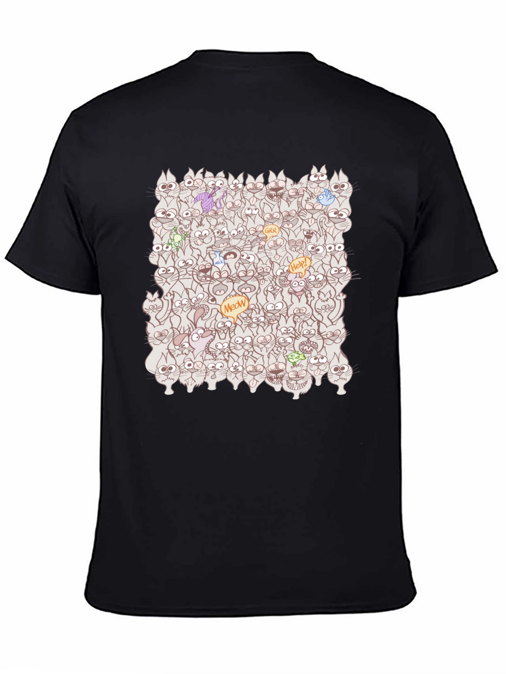 Crazy Cats T-Shirt: Meow Madness!
