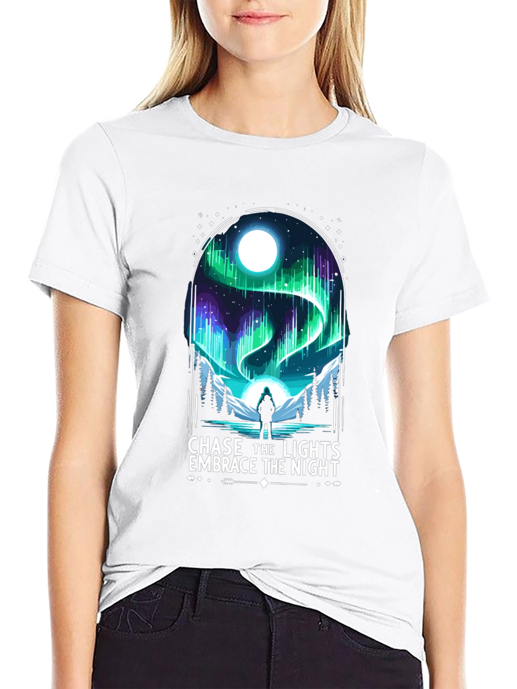 Chase the Lights T-Shirt - Embrace the Night