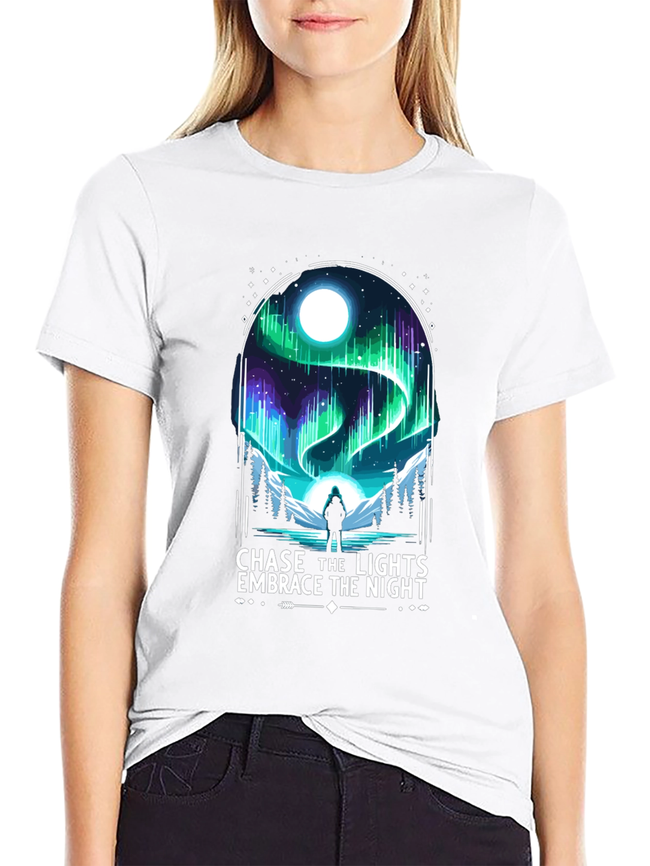 Chase the Lights T-Shirt - Embrace the Night