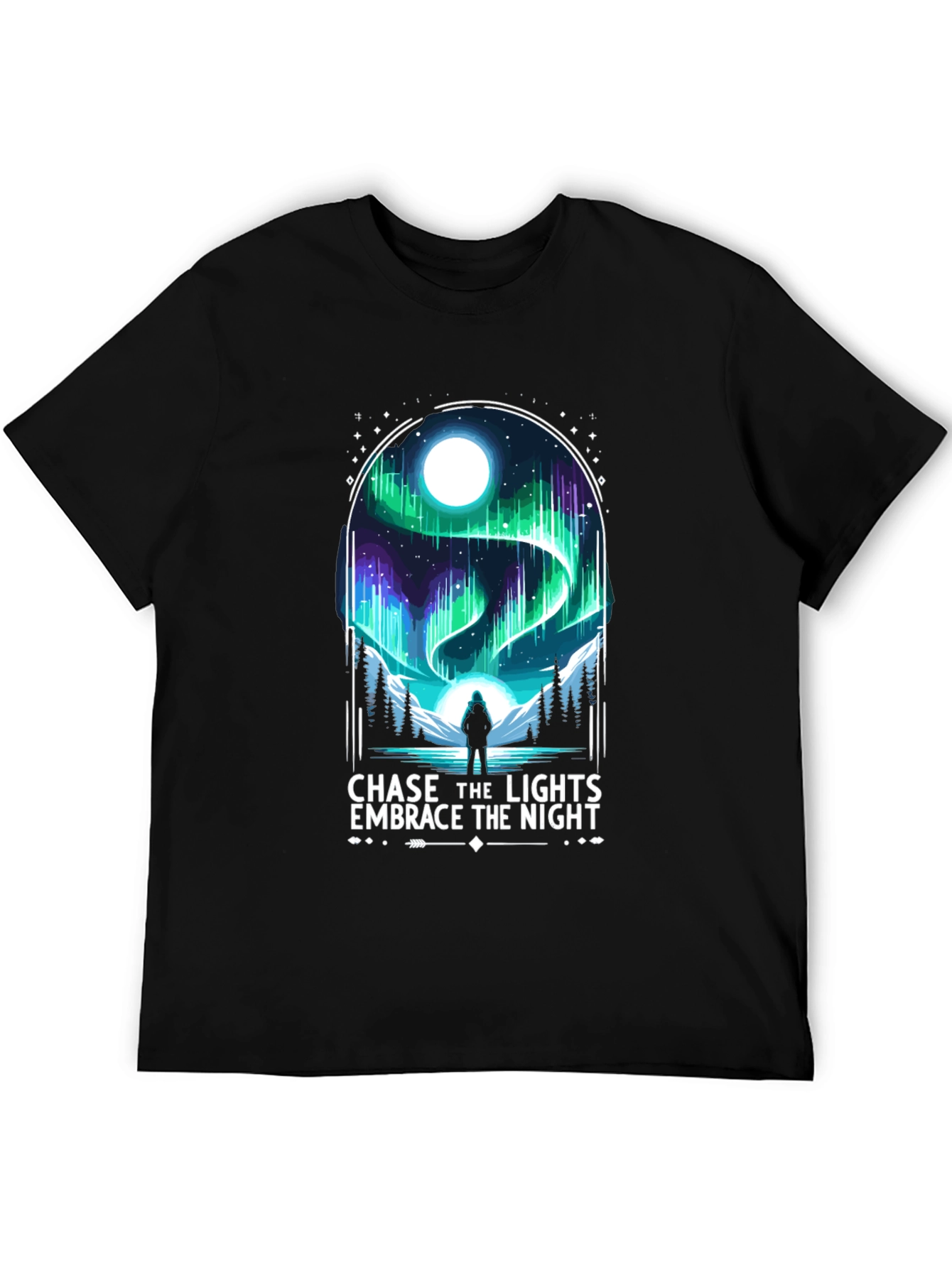 Chase the Lights T-Shirt - Embrace the Night