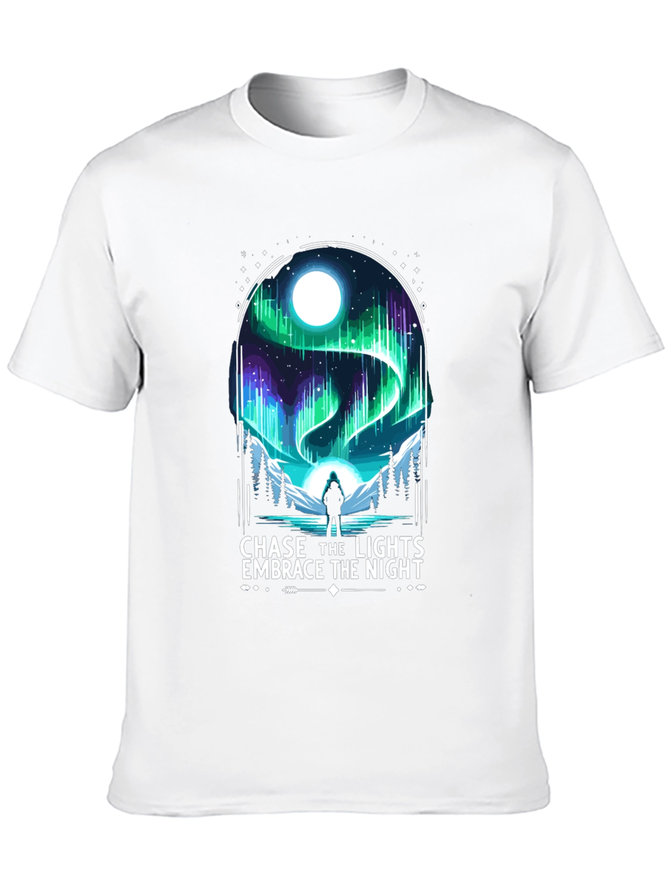 Chase the Lights T-Shirt - Embrace the Night