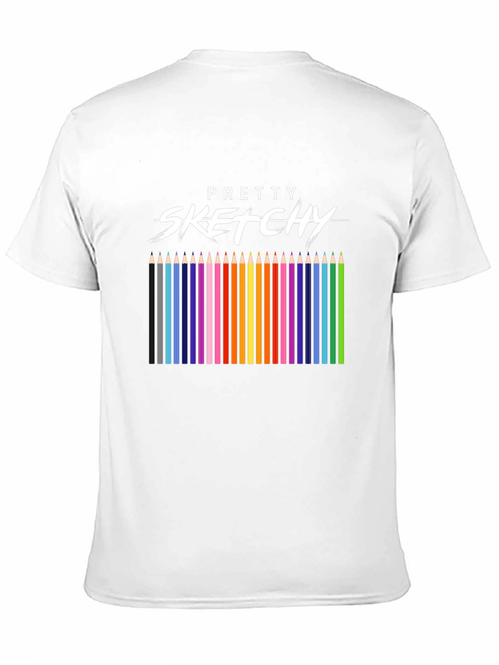 Pretty Sketchy Graphic T-Shirt