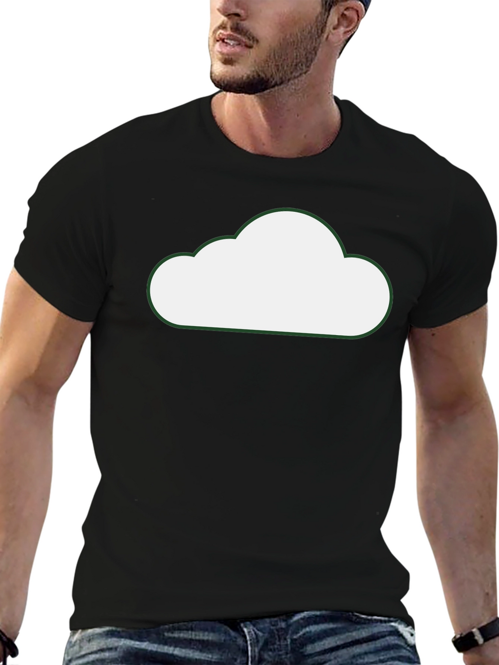 Cloud Graphic T-Shirt - Soft Cotton Tee