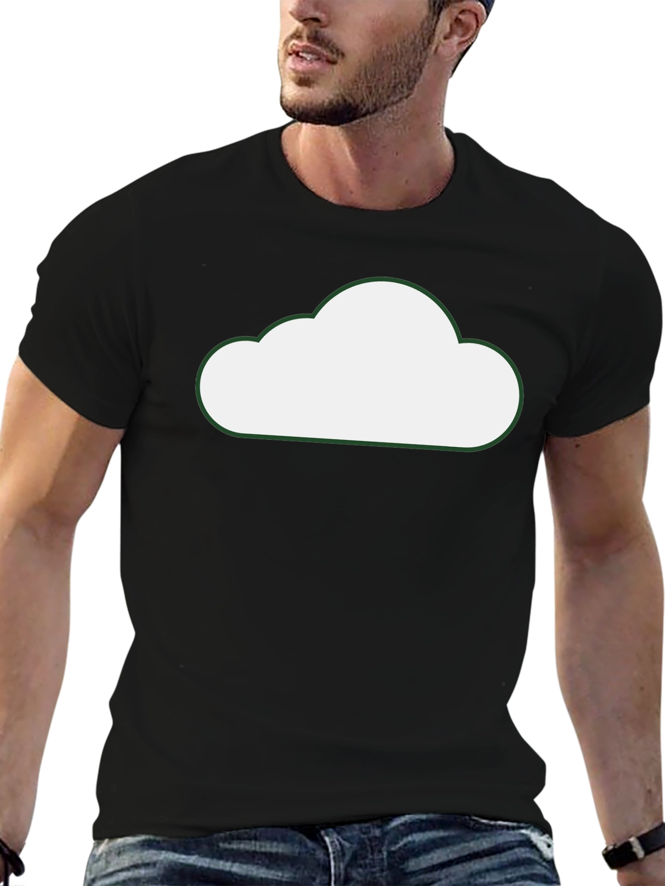 Cloud Graphic T-Shirt - Soft Cotton Tee